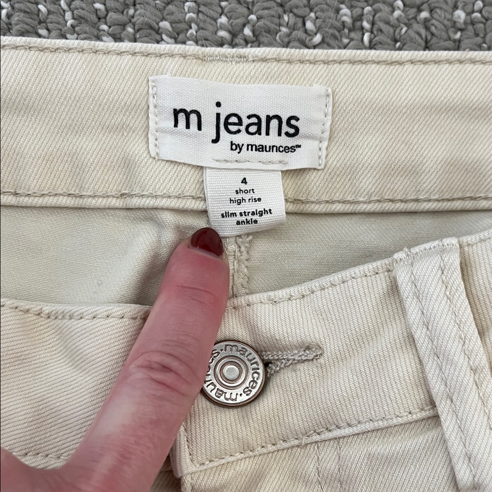 EUC Maurice’s High-Rise Slim Straight Ankle Jeans - Picture 4 of 7